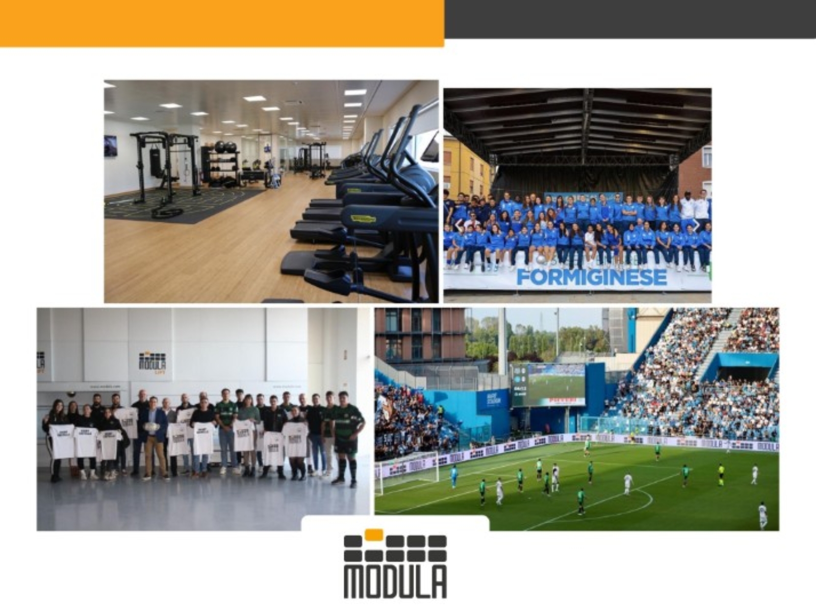 Bewegen is gezond – ook op het werk - sport centraal in de visie van Modula